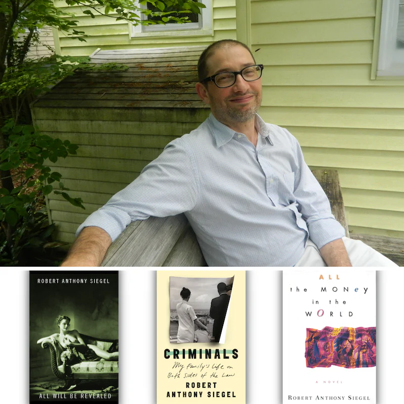 Find Your Fiction Voice: Live Writing Seminar with Robert Anthony Siegel on Tuesday, April 28th, 2026