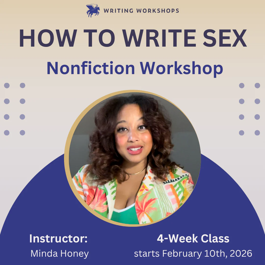 How to Write Sex: a 4-Week Nonfiction Workshop with Minda Honey starts on Tuesday, February 10th, 2026 - Image 2